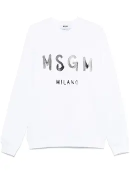MSGM: Свитшот с принтом 