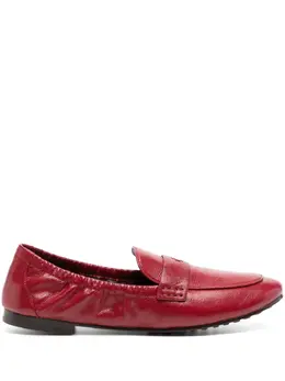 Tory Burch: Тёмные лоферы 