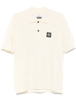 Stone Island: Поло на пуговицах 