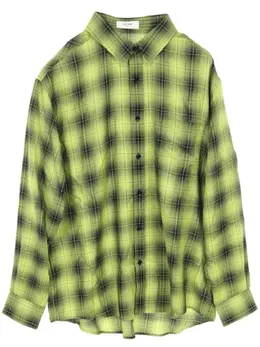 Céline Pre-Owned: Зелёная рубашка 
