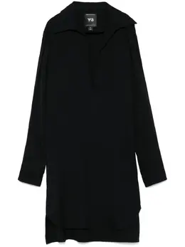Y-3: Рубашка с воротником 