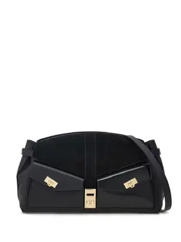 Ferragamo: Чёрный клатч 