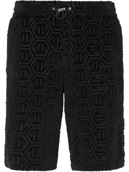 Philipp Plein: Чёрные шорты 