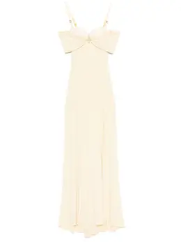Elisabetta Franchi: Жёлтое платье 
