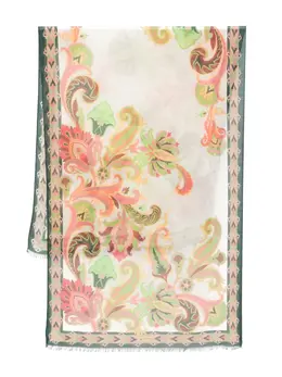 ETRO: Зелёный шарф 