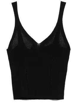TWINSET: Трикотажная майка 