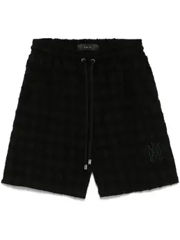 AMIRI: Чёрные шорты 