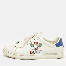 Gucci: Белые кроссовки 