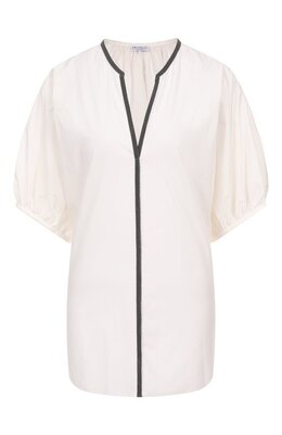 Brunello Cucinelli: Хлопковая блуза 