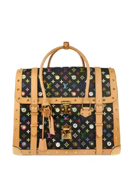 Louis Vuitton Pre-Owned: Чёрная сумка-шоппер 
