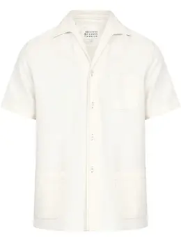 Maison Margiela: Рубашка с коротким рукавом 