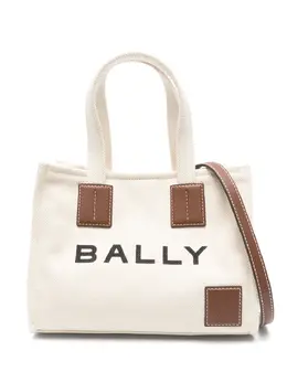 Bally: Светлая сумка-шоппер 
