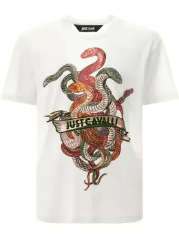Just Cavalli: Футболка с принтом 