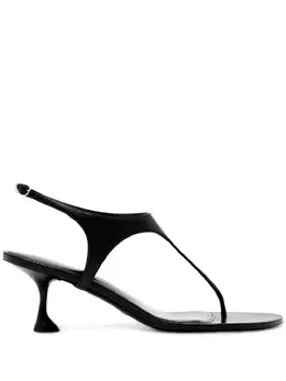 Proenza Schouler: Чёрные сандалии 