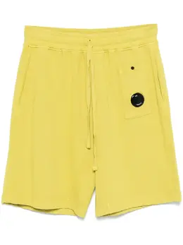 C.P. Company: Флисовые шорты  Lens