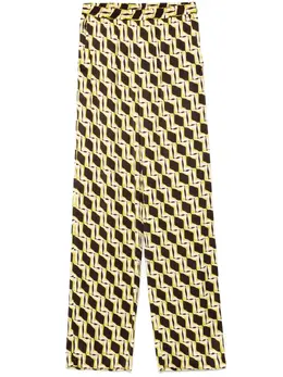 MSGM: Коричневые брюки 