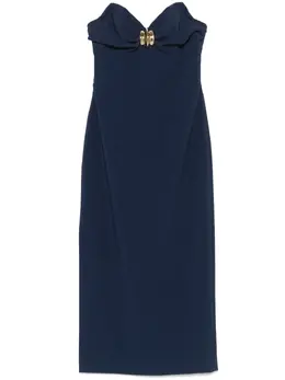 Elisabetta Franchi: Платье с бантом 