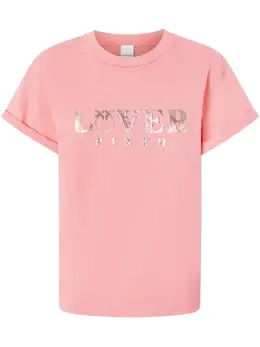 PINKO: Розовая футболка 