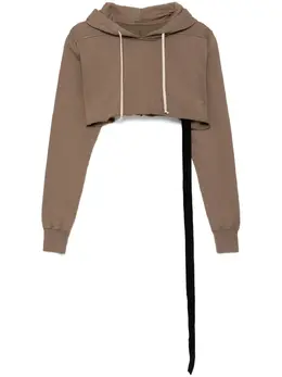 Rick Owens DRKSHDW: Коричневая толстовка 