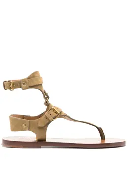 ISABEL MARANT: Коричневые сандалии 