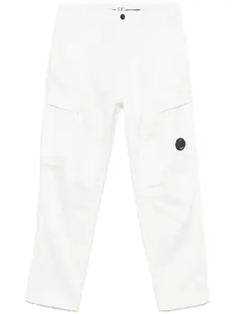 C.P. Company: Белые брюки  Lens
