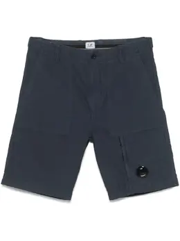 C.P. Company: Синие шорты  Lens