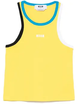 MSGM: Жёлтая майка 