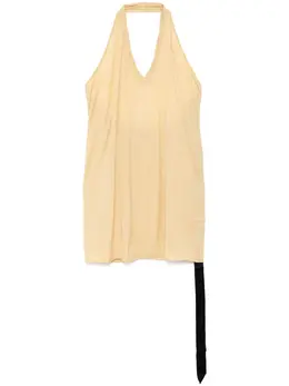 Rick Owens DRKSHDW: Бежевый топ 