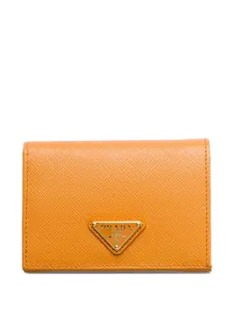 Prada: Оранжевый кошелёк 