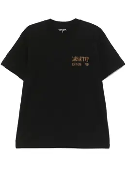 Carhartt WIP: Чёрная футболка 