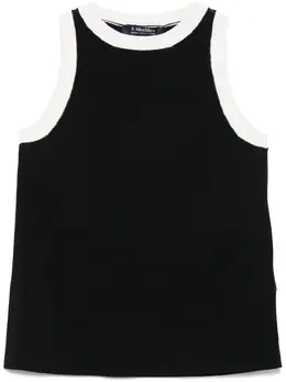 'S Max Mara: Чёрная майка 
