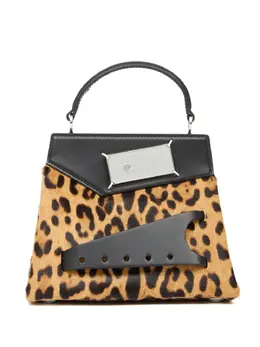Maison Margiela: Коричневая сумка  Snatched