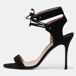 Manolo Blahnik: Чёрные сандалии 