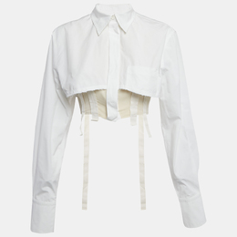 Jacquemus: Белая рубашка 