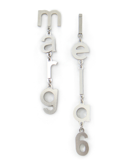 MM6 Maison Margiela: Серьги 