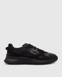 Bally: Чёрные кроссовки 