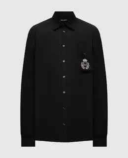Dolce&Gabbana: Чёрная рубашка 