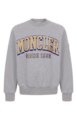 Moncler: Хлопковый свитшот 