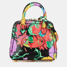 Gucci: Чёрная сумка на руку  Horsebit 1955
