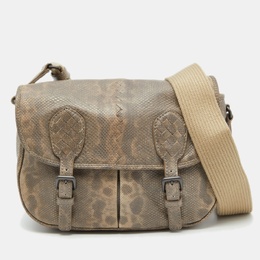 Bottega Veneta: Бежевая сумка 