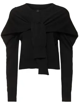 ISSEY MIYAKE: Трикотажный кардиган 