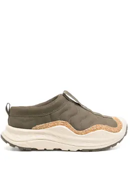 HOKA: Зелёные кроссовки 