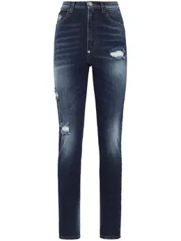 Philipp Plein: Рваные джинсы 