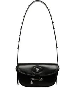 Bally: Чёрная сумка 