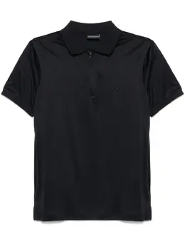 Emporio Armani: Голубое поло 