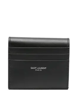 Saint Laurent: Чёрный картхолдер 