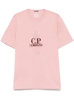 C.P. Company: Футболка с вышивкой 