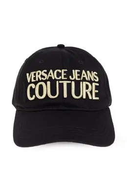 Versace Jeans Couture: Чёрная кепка 