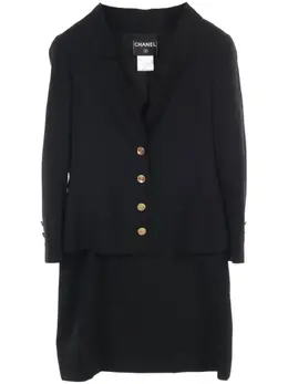 CHANEL Pre-Owned: Костюм из шерсти 