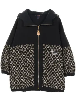 Louis Vuitton Pre-Owned: Чёрная толстовка 